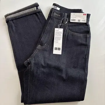 UNIQLO U 셀비지 레귤러 핏 청바지 28인치(71cm)
