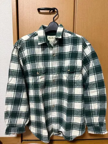 Eddie Bauer 체크 무늬 셔츠 L 사이즈