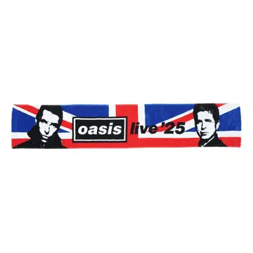새상품 oasis live'25 머플러 타월 오아시스 TOKYO