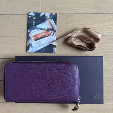 츠치야 가방 제조소 가죽 장지갑 박스 포함