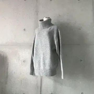 새상품급 DeuxiemeClasse 미들 게이지 터틀 니트