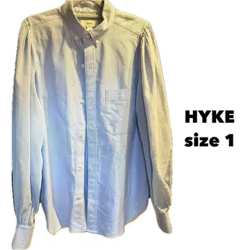 HYKE 버튼다운 셔츠 라이트 블루 사이즈 1