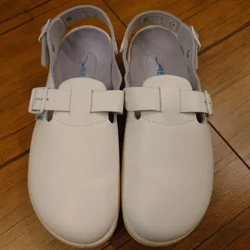 독일 ABEBA사제 가죽 크로그 메디컬 스태프 샌들 (상자 없음)