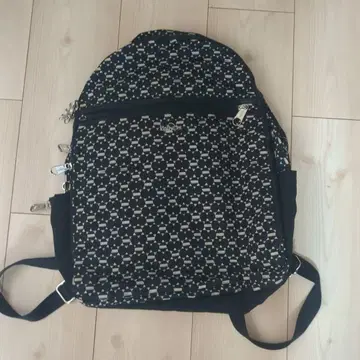 Kipling 기하학 패턴 백팩