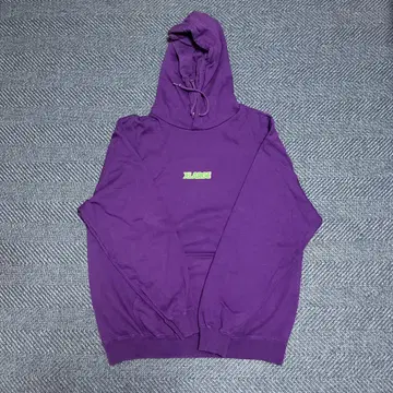XLARGE 퍼플 후드티 XL