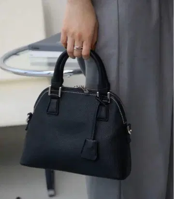 AZUL by moussy 더블 지퍼 핸드백 숄더 포함