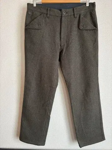 [ PHIGVEL ] 울 나일론 트라우저