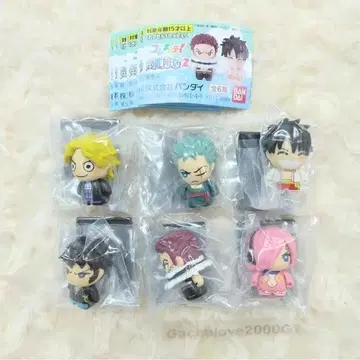 코레캬라! ONE PIECE 원피스 2종 총 6개 풀컴프