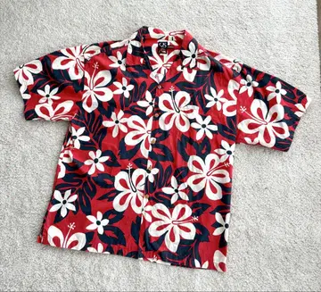 QUIKSILVER 알로하 셔츠 X-LARGE