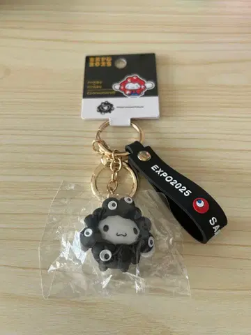 간사이 만박 블랙 미야쿠미야쿠 키링 시나몬 산리오