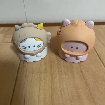 오바케누 복권 퍼펫 피규어상 2품 세트