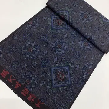 기모노 옷감, 본고암미 오시마 명주, 리메이크 소재, 순수 실크 P777