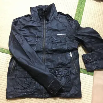 superdry 극도 건조 (하세요) 가죽 자켓