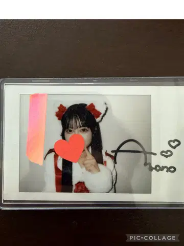 CUTIE STREET 마스다 아야노 친필 사인 폴라로이드