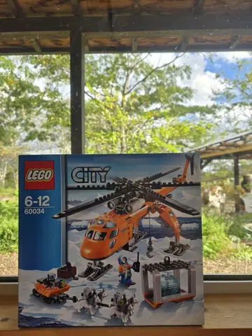 [ 레어 단종 ] REGO CITY60034 아크틱 헬리콥터