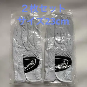Srixon 골프 그로브 화이트 2장 세트 사이즈 23cm 프로 지급품