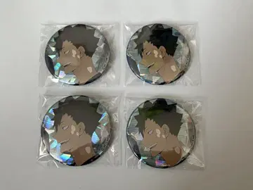 하이큐!! 잘 먹겠습니다 홀로그램 캔뱃지 쿠로오