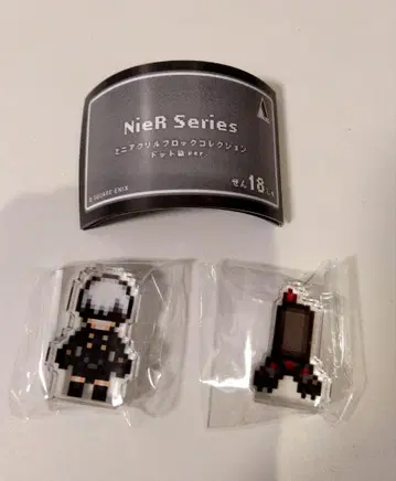 NieR Series 미니 아크릴 블록 컬렉션 도트 그림 9S 2