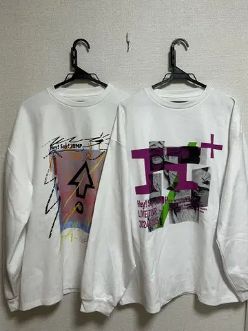 HeySayJUMP PULLUP H+ 롱티 2장 세트