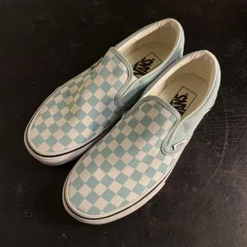 VANS 슬립온 25cm 체커