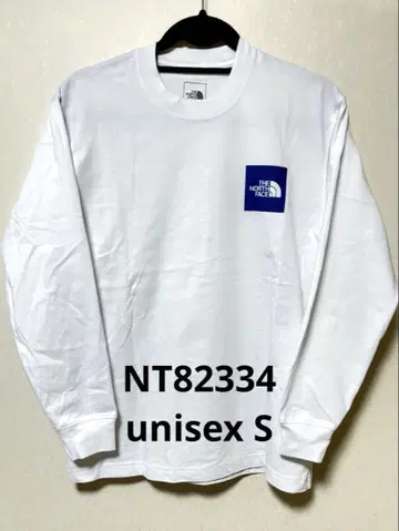 THE NORTH FACE 롱 슬리브 티셔츠 화이트