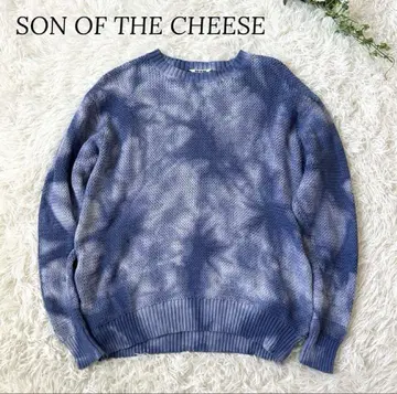 SON OF THE CHEESE 사노바치즈 타이다이 패턴 코튼 니트
