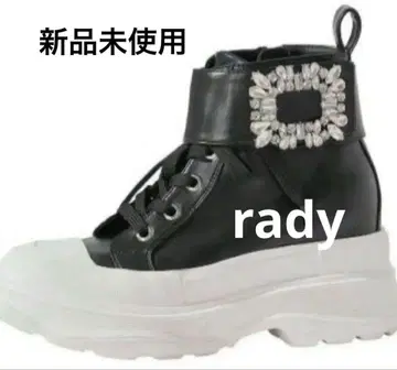 rady 장식 포함 하이컷 스니커즈