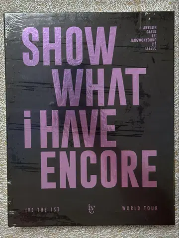 IVE BluRay SHOW WHAT I HAVE 트레이딩 카드 제외
