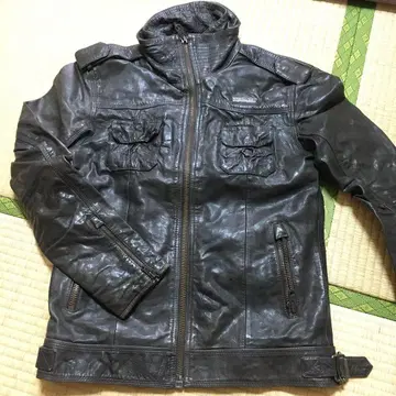 superdry 극도 건조(하세요) 가죽 자켓