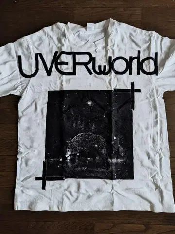 UVERworld 빅 실루엣 T셔츠 F