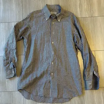 [ 새상품급 ] 투모로우랜드 긴팔 스트라이프 셔츠 L