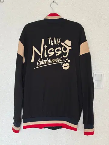 TEAM Nissy Entertainment 바시티 자켓 N-5