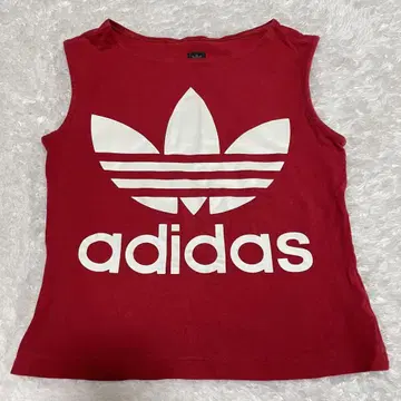Adidas 아디다스 오리지널스 숏 기장 탱크탑 레드 헤이세이