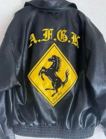 afgk 바시티 자켓 Ferrari M