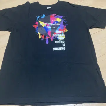 이레이스 MEMORIZE!! 티셔츠 블랙