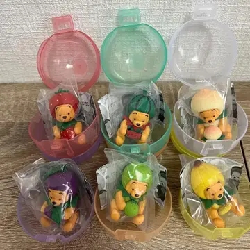 [컴플리트] 도쿄 디즈니 리조트점 한정판 푸우 캡슐 토이