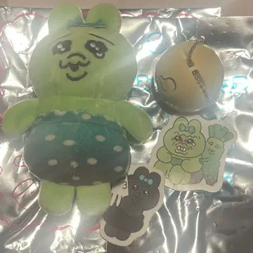카와이소니! x 스시로 한정판 마스코트 와사빈츄 키미마로 스티커 세트