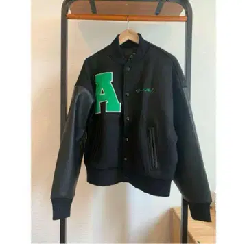 afgk 바시티 자켓 그린