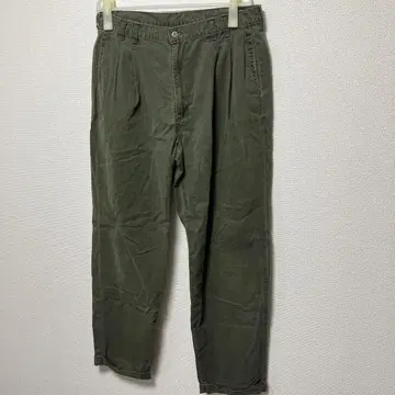 DOCKERS 워크 팬츠 W32 L32 올리브 그린