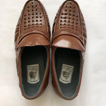 신사 가죽 신발 Windsor 브라운