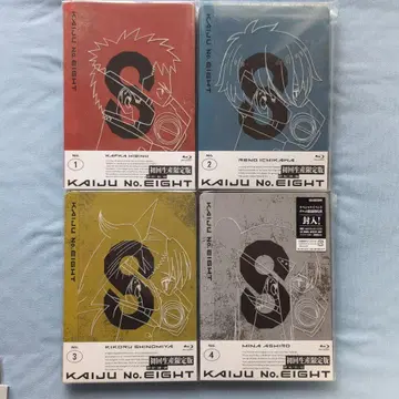 BD 미개봉 새상품 괴수 8호 1기 전 4권 + 특전 포함