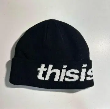 [ thisisneverthat ] LOGO BIG CUFF BEANIE