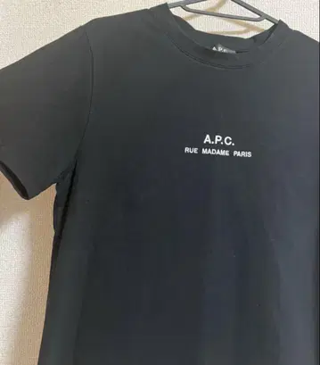A.P.C. 블랙 티셔츠 M