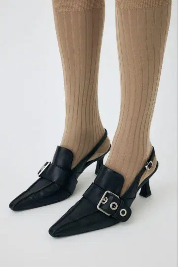 신상 moussy BELTED 뮬
