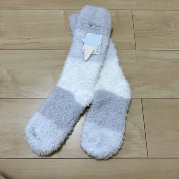 GELATO PIQUE 홈삭스 그레이 화이트 택 포함 새상품