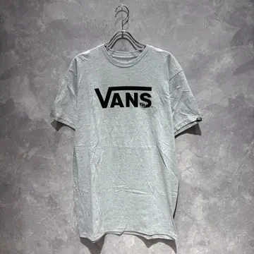 [ 무료배송 ] 미사용 새상품 VANS 반스 프린트T셔츠 그레이 M