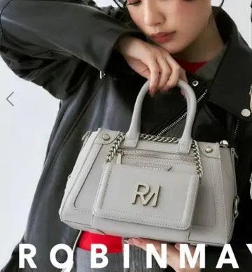 ROBIN MAY 로빈메이 핸드백 숄더백 그레이