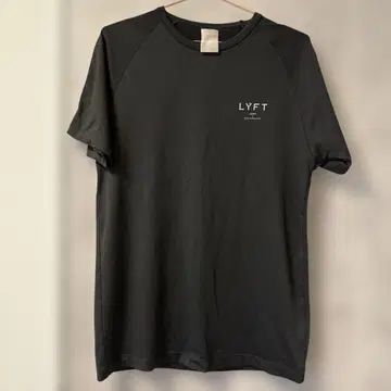 하자 있음 LYFT 블랙 셔츠 래글런