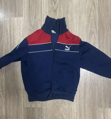 PUMA 트랙 자켓 네이비/레드