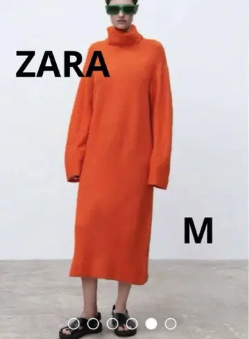 ZARA 오버 사이즈 니트 롱 원피스 M
